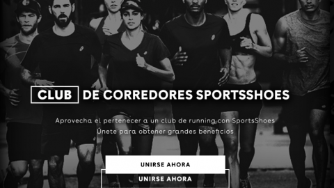 10% Descuento Club Corredores en SportsShoes