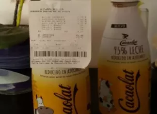 Reembolso de Cacaolat 95% Leche