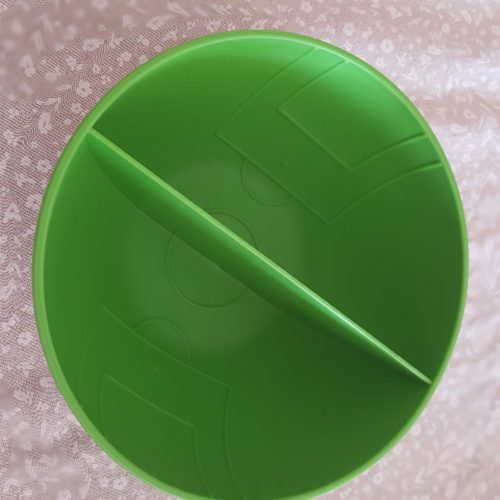 Bol bébé silicone 3 compartiments Haakaa – Avec paille intégrée