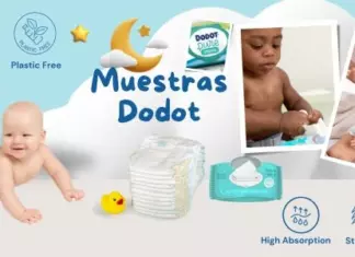 Muestras Gratis de Toallitas Dodot Cuidado Total Aqua