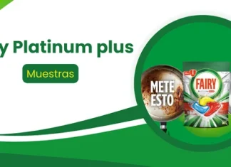 Muestras Gratis Fairy Platinum Plus