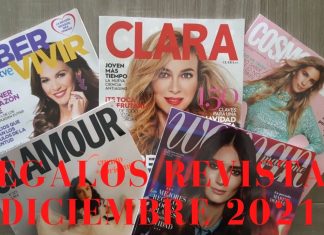 Regalos Revistas Diciembre 2021