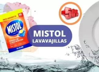 Reembolso Parcial de Mistol Lavavajillas