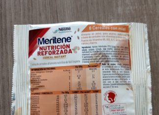 Muestras Gratis de Meritene® Cereal Instant