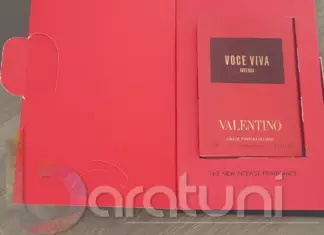Muestras Gratis de la Fragancia Voce Viva Intensa de Valentino
