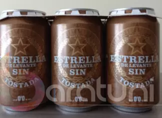 Reembolso Cerveza Estrella de Levante 0,0 Tostada