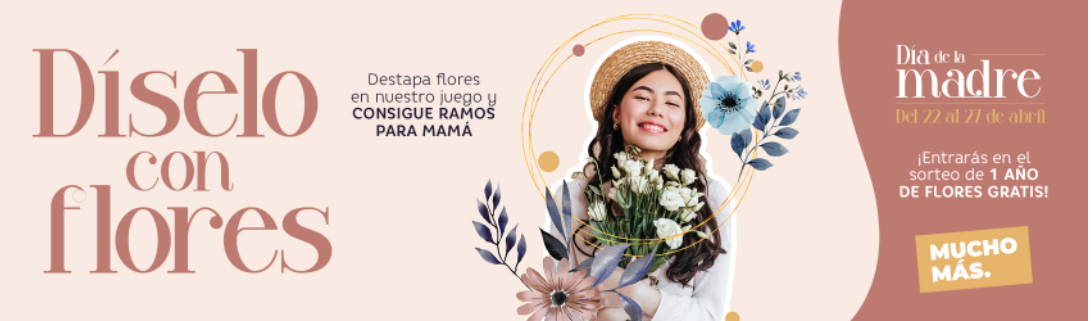 Carrefour sortea 5 Ramos de Flores Cada día