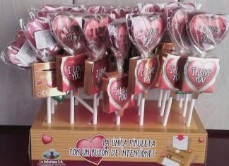 Sorteamos Un Estuche de Piruletas Artesanas de Corazón con Buzón