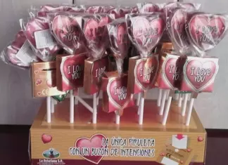 Sorteamos Un Estuche de Piruletas Artesanas de Corazón con Buzón