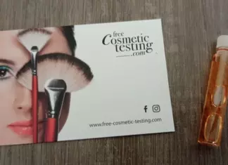 Free Cosmetic Testing