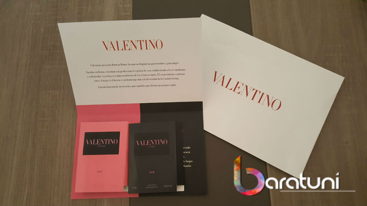 Muestras Gratis de la Fragancia Born In Roma de Valentino